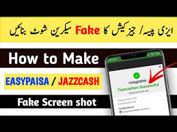 easypaisa fake ss